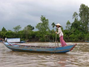 Canal in Mekong Delta