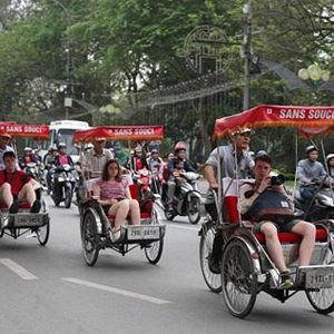 Cyclo in Hanoi