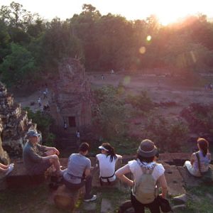 Sunset at Phnom Bakheng