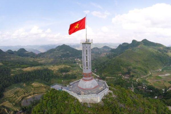 lung cu flagpole in ha giang vietnam