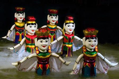 vietnamese traditional water puppetry