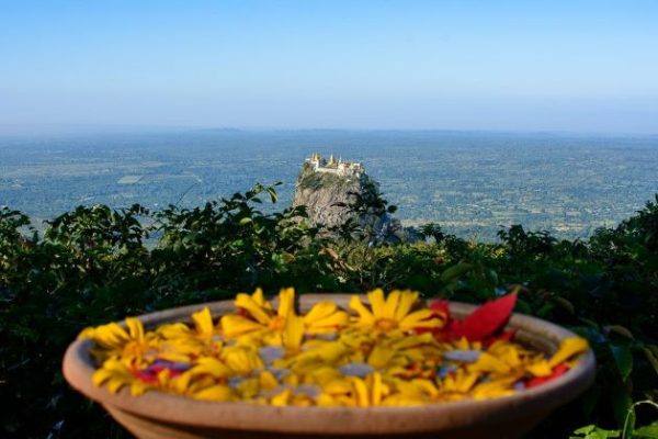 mount popa in myanmar