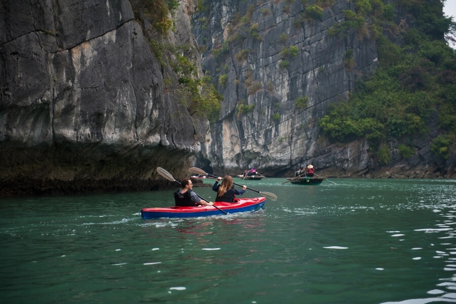 Kayaking time