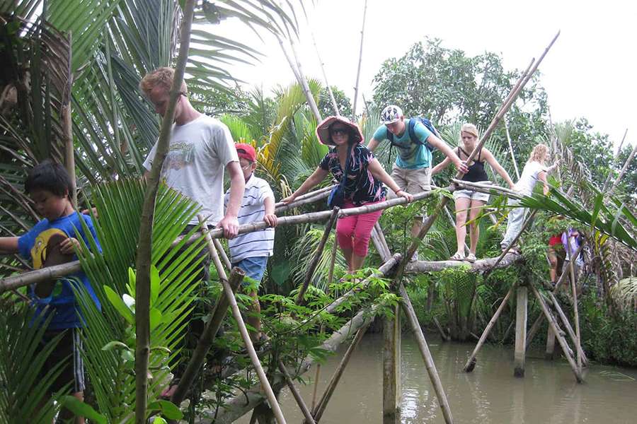 Monkey Bridge - Vietnam vacation package