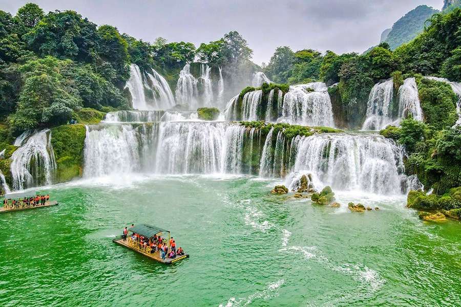 Ban Gioc Waterfall-Largest Waterfalls in Southeast Asia