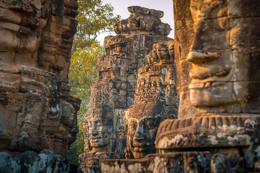Bayon Temple -Vietnam Cambodia tour
