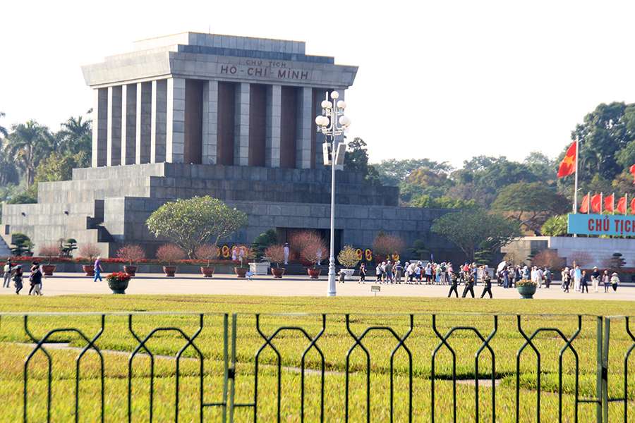 Ho Chi Minh Mausoleum - Vietnam Laos tour