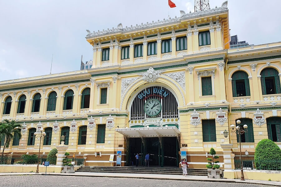 Saigon Central Post Office-Indochina tour package