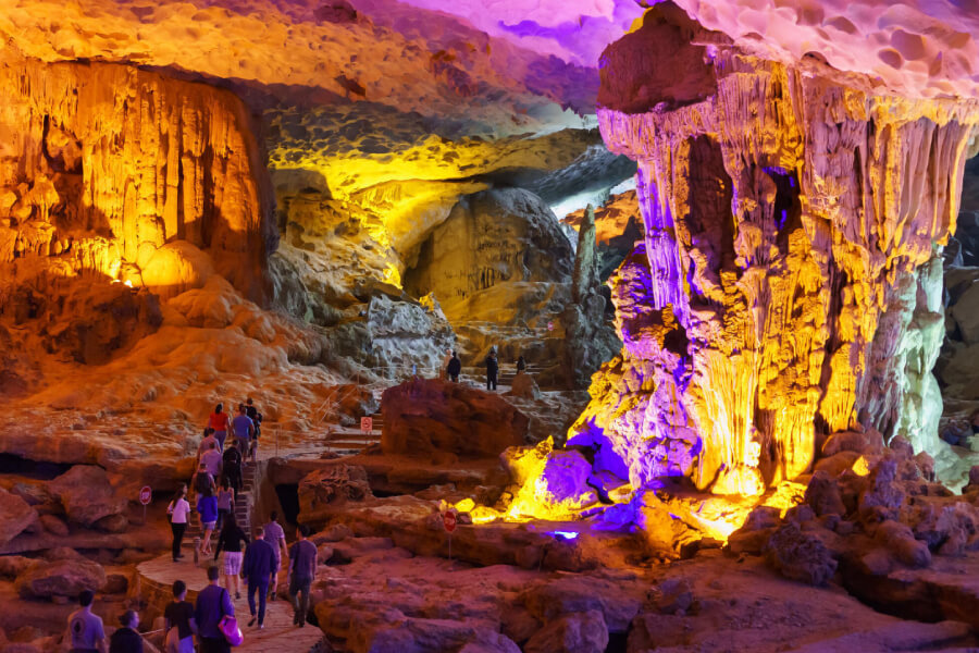 Sung Sot Cave -Indochina tour package