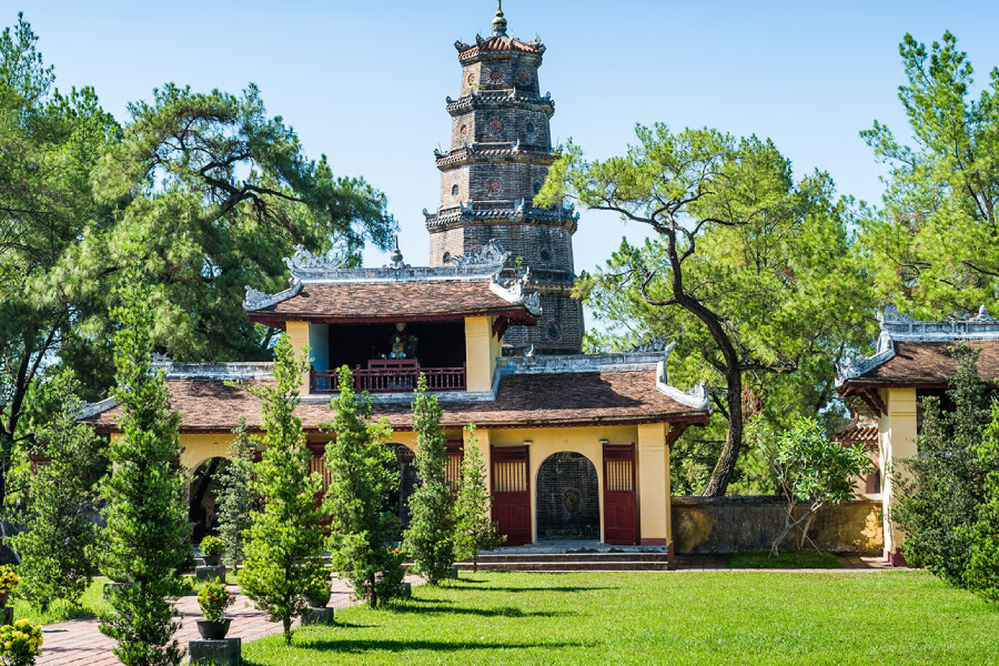 Thien Mu pagoda -Indochina tour package