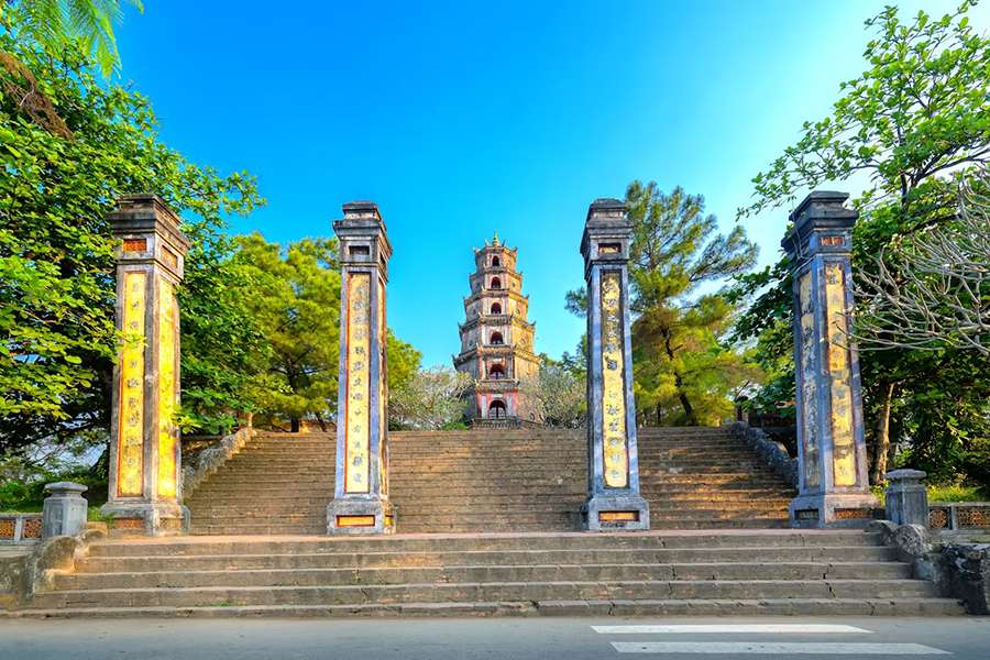 Thien Mu pagoda-Vietnam Cambodia tours