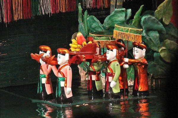 Water Puppet Show in Hanoi