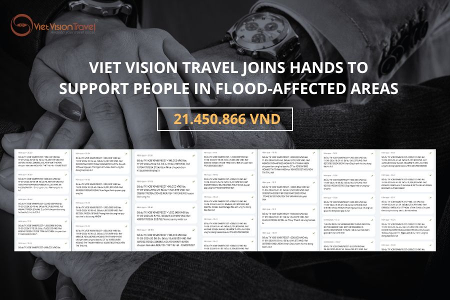 Viet Vision Travel Joins Hands to Support People in Flood-Affected Areas